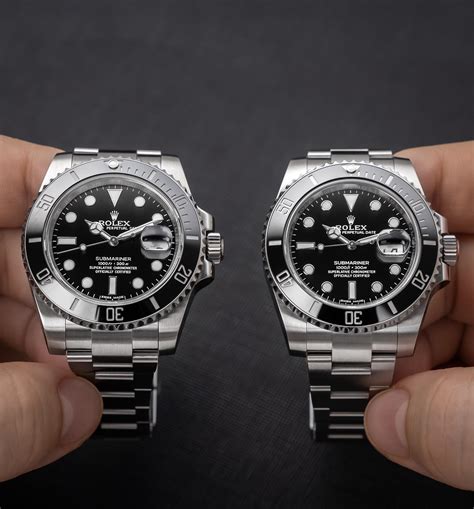 rolex submariner real vs fake.